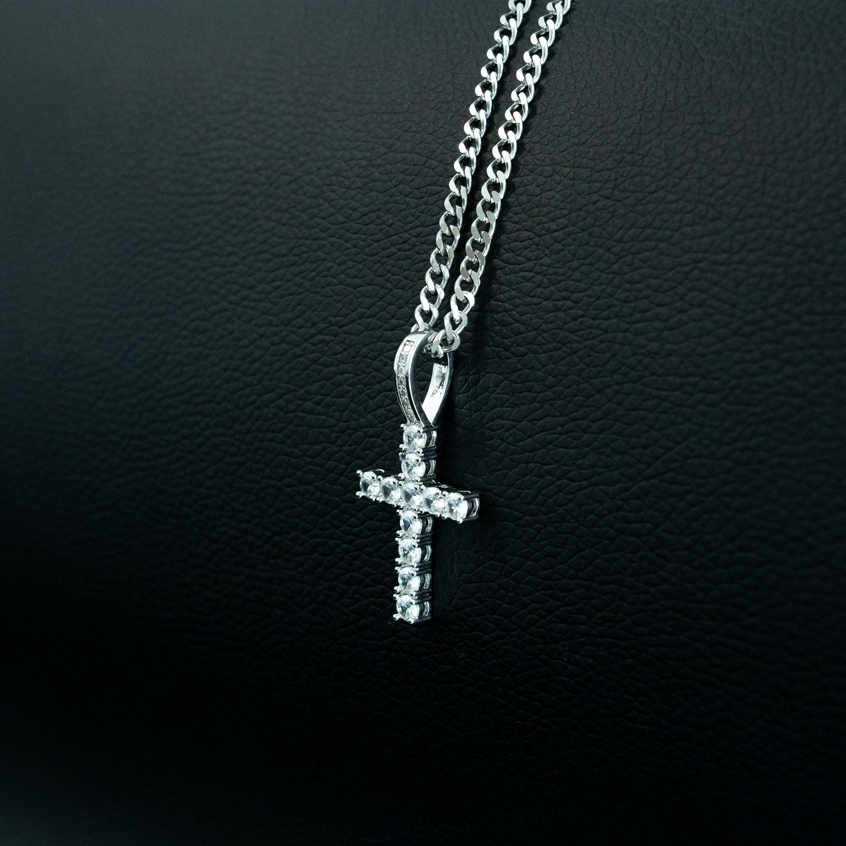 Diamond Cross (Silver)