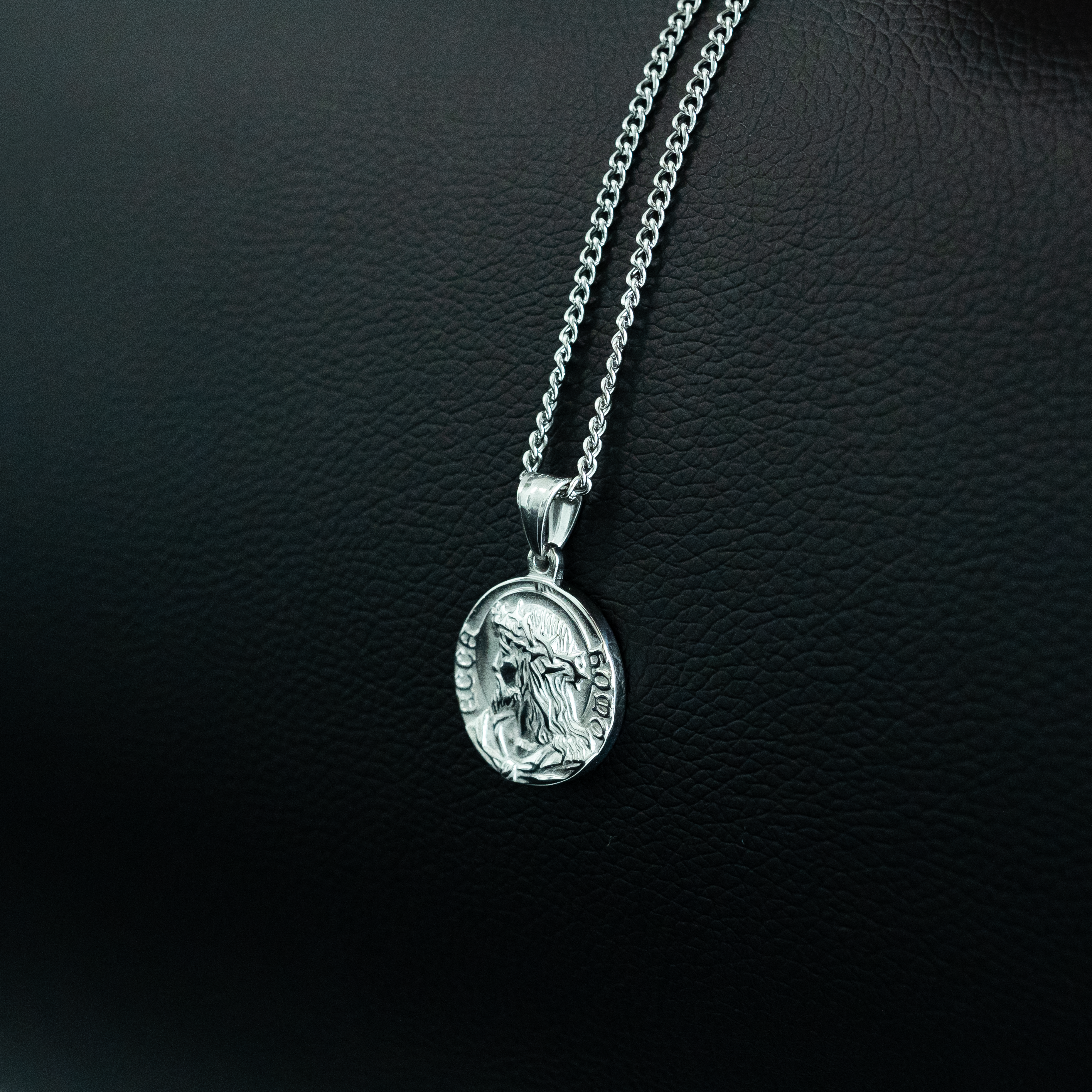Jesus Pendant (Silver)
